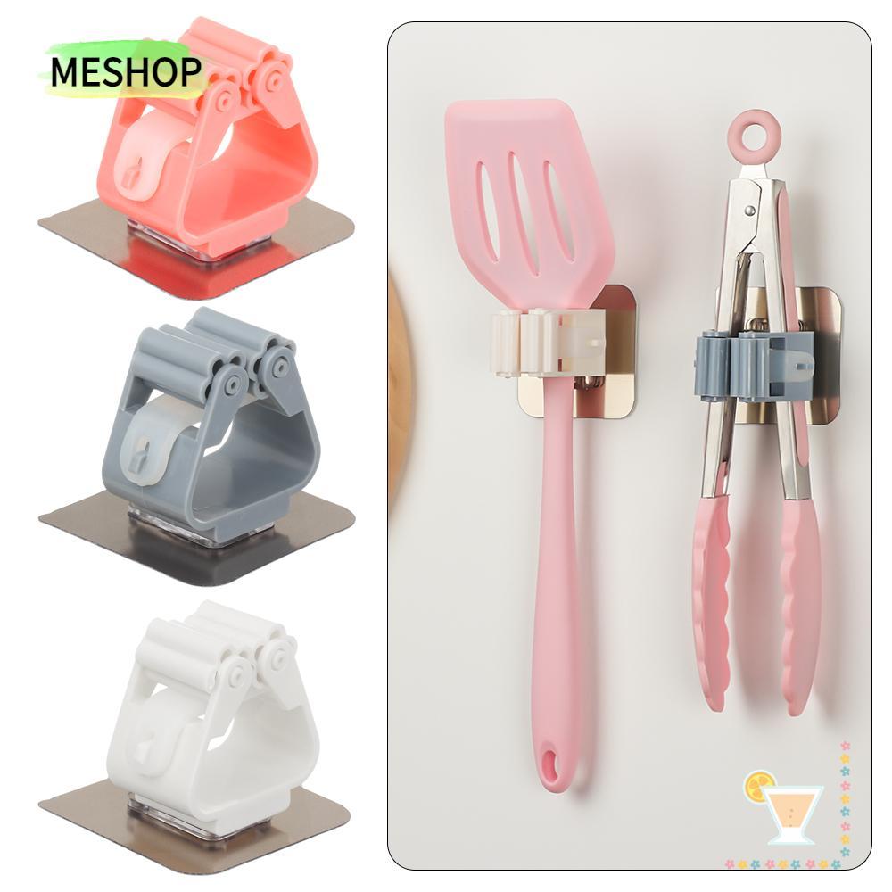 MESHOPTH Mop Holder Self Adhesive Bathroom Kitchen Broom Hanger