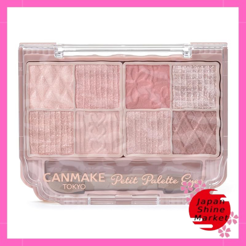 Canmake Petit Palette Eyes - 2.0g Eyeshadow Palette with Applicator