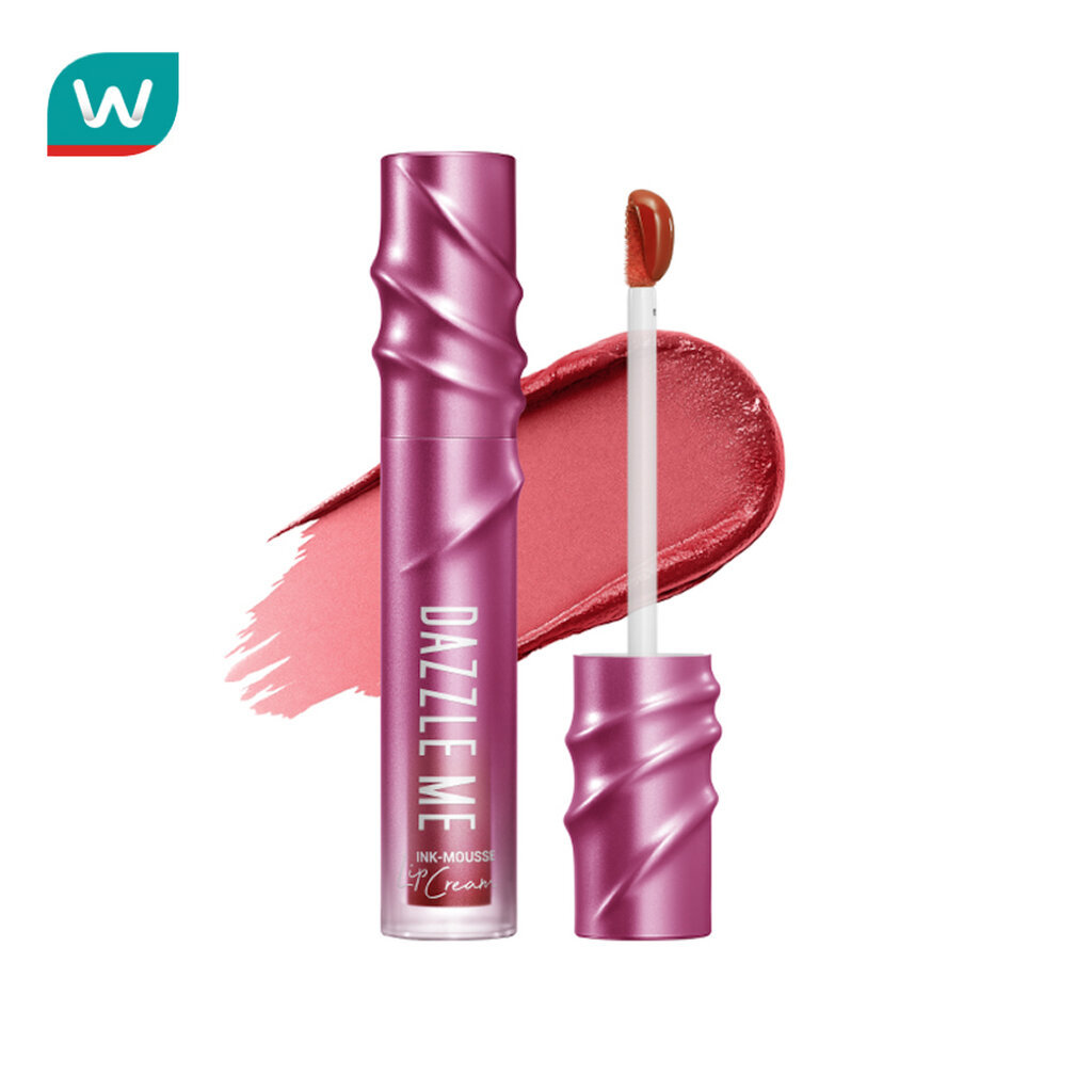 Dazzle Me แดซเซิล มี อิ้งค์ มูส ลิป ครีม 2.5ก. R666 คริมสัน เรด