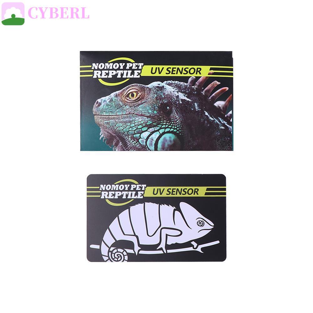 CYBERLINX UVB Test Card นํากลับมาใช้ใหม่ 1PC 10 วินาที PVC ทนทานโคมไฟ Life Tester Meter