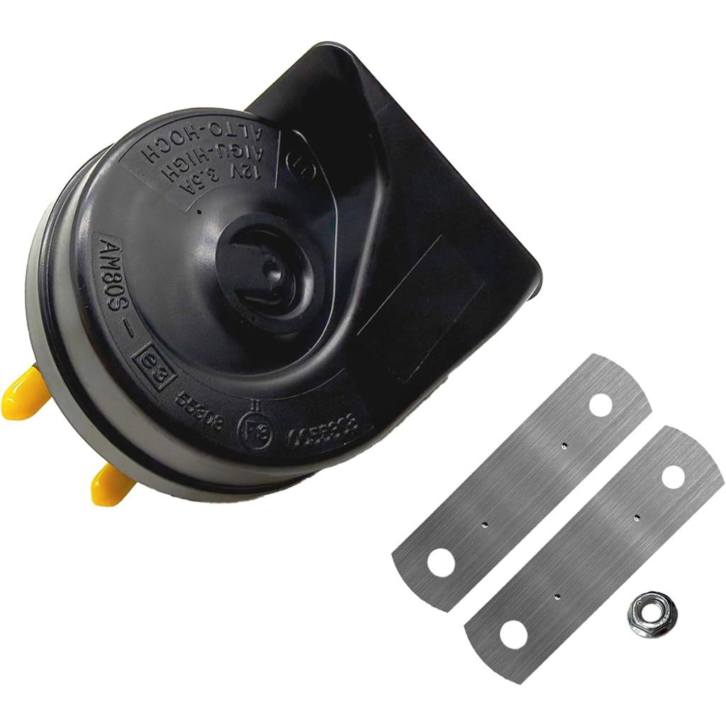 12V กันน้ํา Snail Horn 130Db High Tone Universal Fit สําหรับรถยนต์รถบรรทุกรถจักรยานยนต์ RV UTV รถกระ