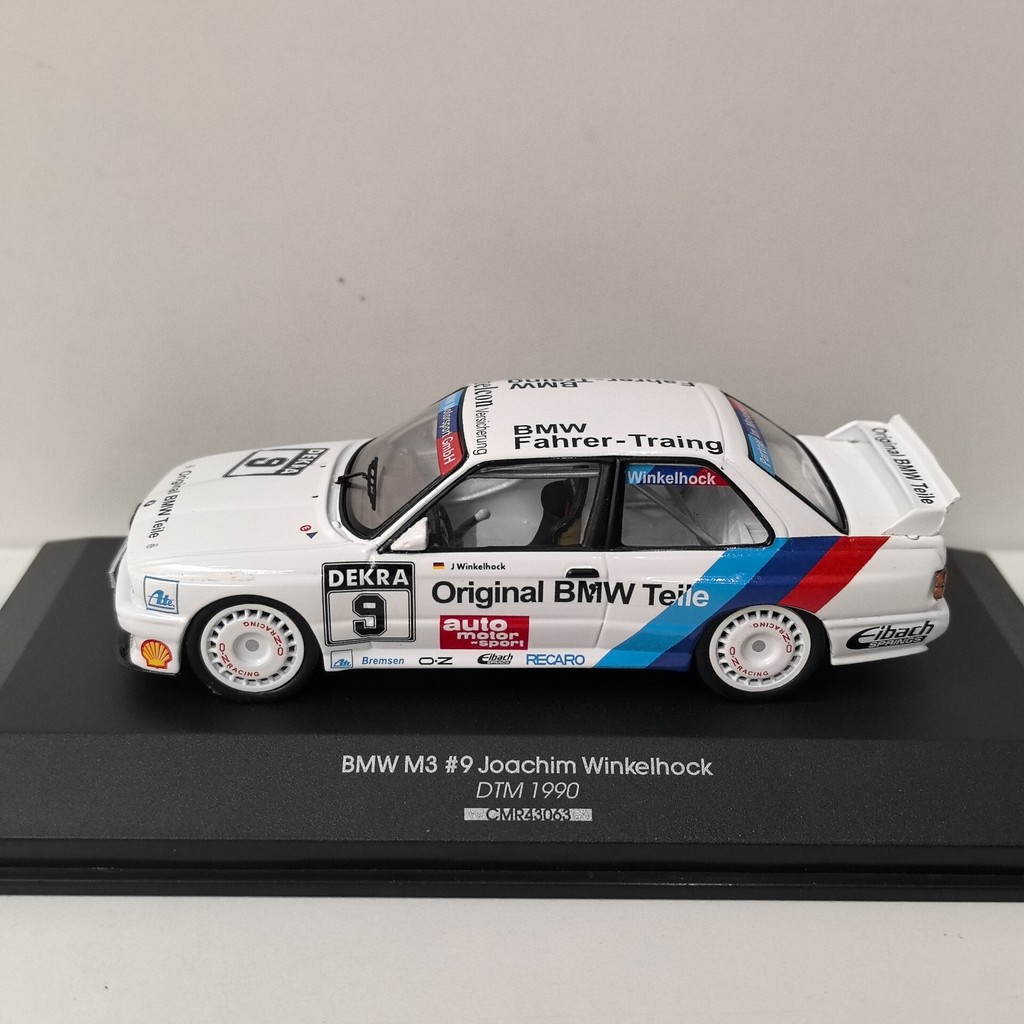 CMR 1: 43 BMW M3 E30 #9 1990 DTM BMW Racing Model Alloy Physical Shooting Non-คืนเงิน SF Land Shippi