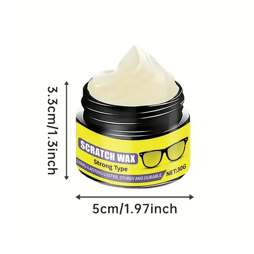 แว่นตา Scratch Remover 30g ชุดซ่อมเลนส์แบบพกพาเครื่องมือกําจัดรอยขีดข่วนสําหรับแว่นตา Home School Office Travel yaenith - รูปที่ 7