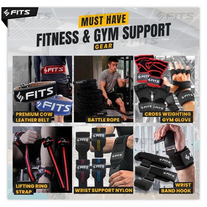 SFIDN FITS Powerbelt Gym Fitness Belt Safety Gym Fitness Belt - Black Std, MBest Seller