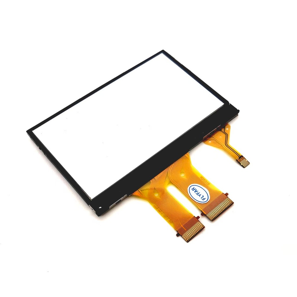 1 ชิ้นจอแสดงผล LCD หน้าจอสัมผัสอะไหล่ซ่อมกล้องสําหรับ Sony HDR SR11E SR12E XR500E XR520E NX5C อุปกรณ