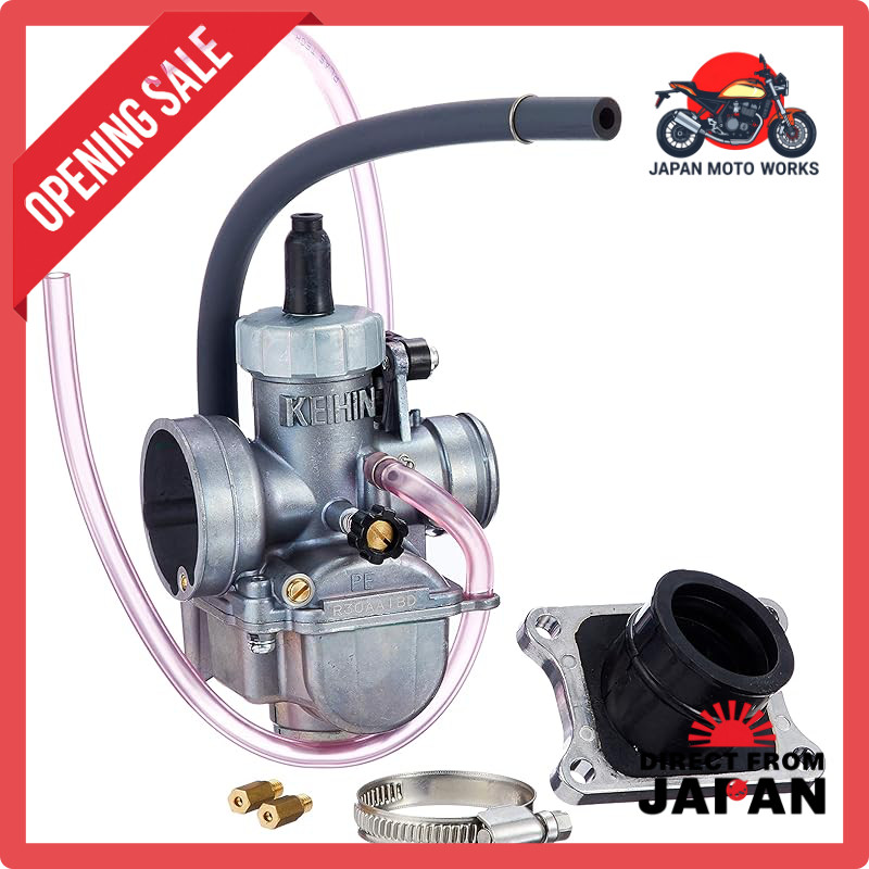 KITACO Big Carburetor Kit PE24 for NSR50, NS50F, NS-1, NSR80, MBX50 110-1081308