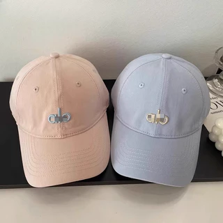 หมวกเบสบอลสำหรับผู้หญิง สีทึบ สวมใส่สบาย ป้องกันแสงแดด