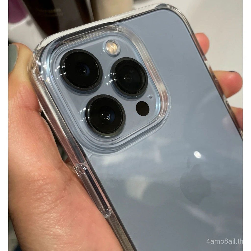Space Case iPhone16/15Promax เหมาะสําหรับ Apple 11 เคสโทรศัพท์ 13pro โปร่งใส 12 กันกระแทก xr/78p