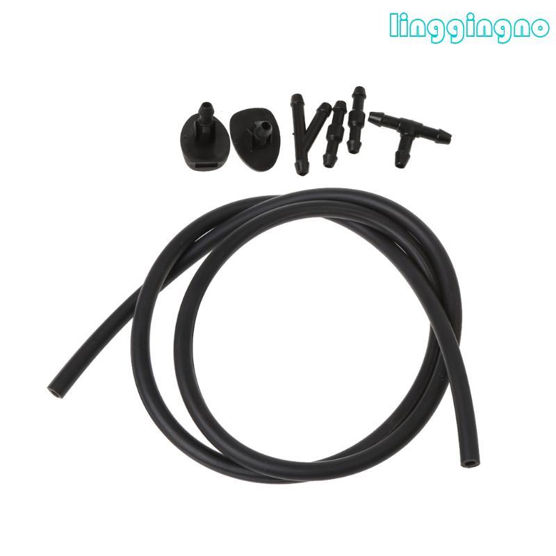 2 Pcs Windscreen Car Water Wiper Nozzle Mist Washer  Jet AP For  307