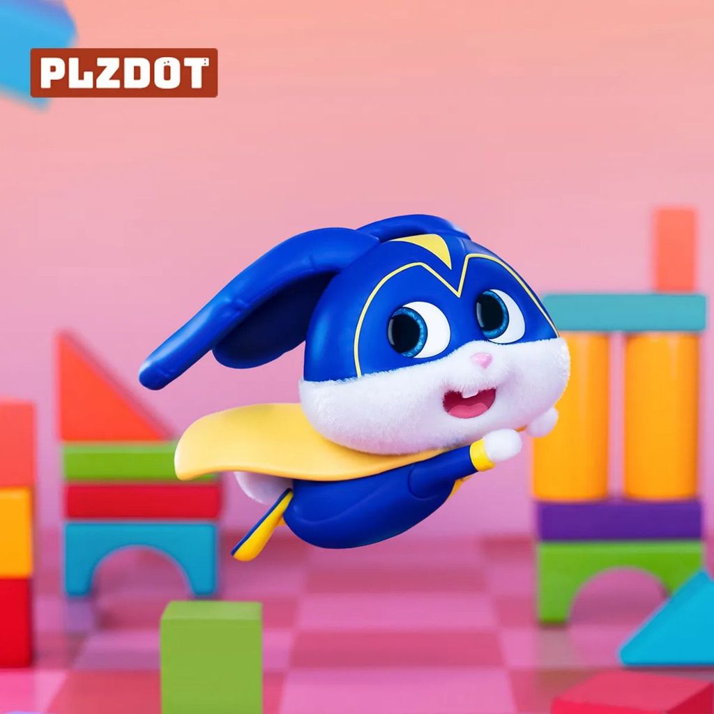 ของแท้ plzdot Love Pet Big Secret Xiaobais Life Series Mystery Box Flocking Doll Decorative Cute Gift