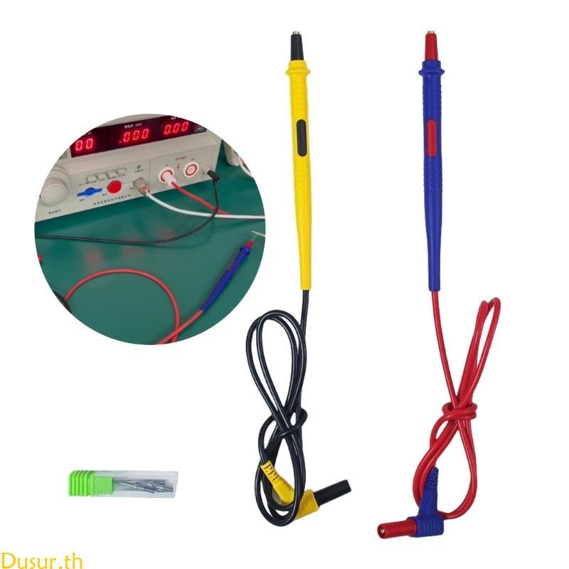 Dusur Test Pen Test Pin สําหรับ Digital Multimeter Test Leads เปลี่ยนปลายปากกา