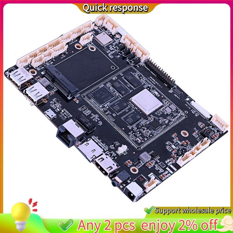 ในสต็อก-Dual Network Port โมดูลควบคุมอุตสาหกรรม RK3288/3568 Android เมนบอร์ดแท็บเล็ต 3588 ระบบ Linux