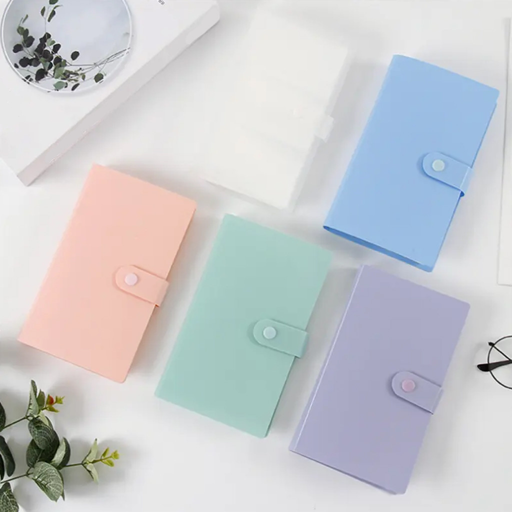 KBR อัลบั้มภาพกันน้ํา หนังสือออมเงิน Discipline อัลบั้มผู้ถือโฟโต้การ์ด R1234