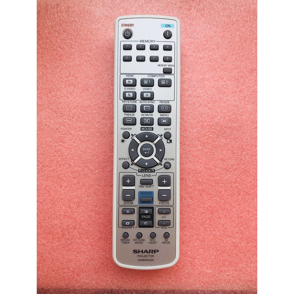 ยี่ห้อใหม่ Sharp โปรเจคเตอร์รีโมทคอนโทรล GA960WJSA ทดแทน GA999WJSA GB182WJSA
