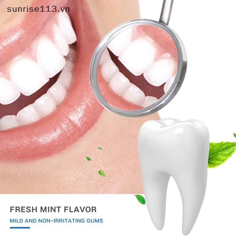 SR Beauty 3D TEETH WHITENING STRIPS PROFESSIONAL WHITE TOOTH BLEACHING 1 คู่ 2 ชิ้น
 .