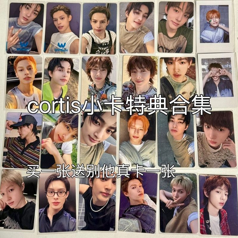 【พร้อมส่ง】Korean boy band cortis album card บั้ม บั้ม อัลบั้ม การ์ด รูปcortis เสื้อ การ์ด บั้ม เคส อ