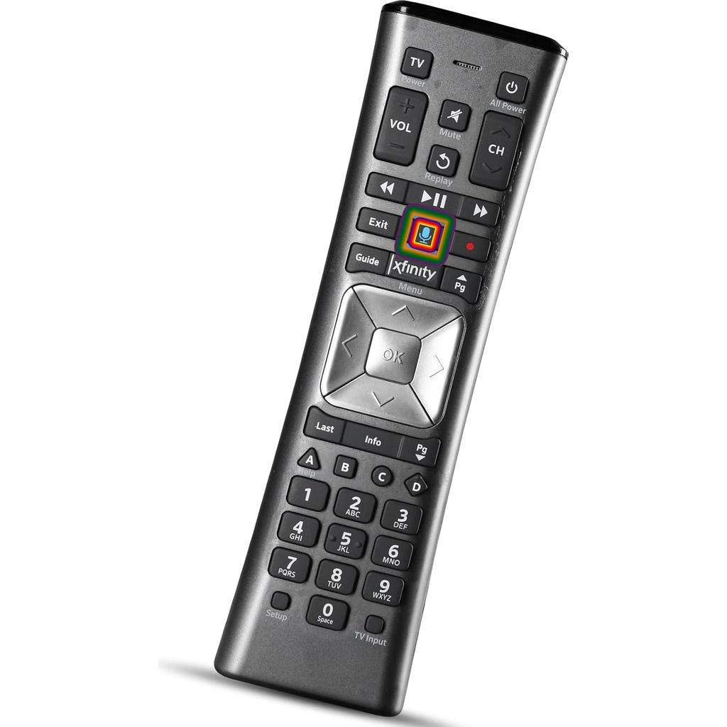 XR11 รีโมทคอนโทรลด้วยเสียงเข้ากันได้กับ Xfinity Comcast สายเปิดใช้งานทีวีรีโมทคอนโทรลทดแทน (รีโมทมือ