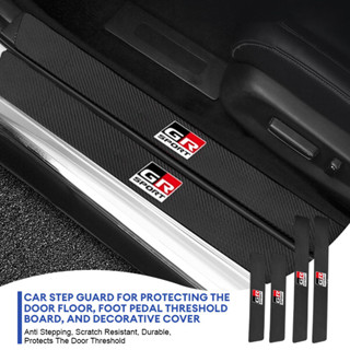 UTUONY แผ่นธรณีประตูรถยนต์ ป้องกันรอยขีดข่วน ป้องกันประตูรถย…