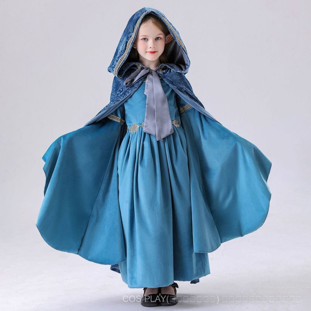 ชุดคอสเพลย์เด็ก 120-150 ซม. จากเรื่อง Lorrd of the Rings, Smurf และเจ้าหญิง พร้อมใช้งานได้ในปาร์ตี้เ