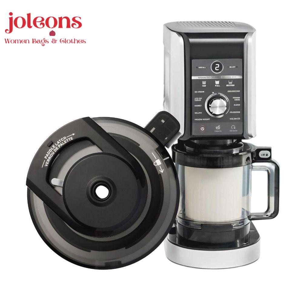 JOLEONS ฝาครอบชามด้านนอก, นํากลับมาใช้ใหม่ได้ Watertight สําหรับ Creami Deluxe ฝาปิด, ทําความสะอาดง่