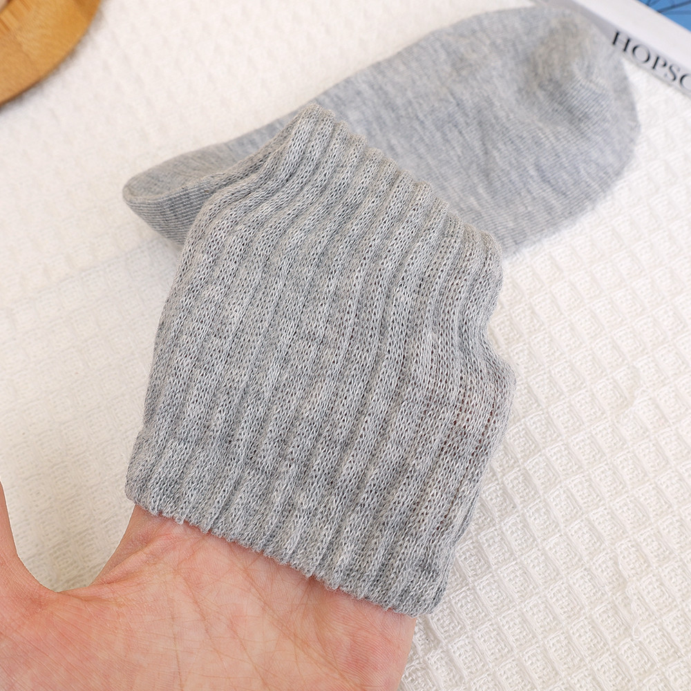 [INFASHION]ถุงเท้ายาวโพลีเอสเตอร์ Y2K ดีไซน์ Ruffles ทรงหลวม 4 ฤดูกาลถัก Sox 1/2/3 คู่ (ดํา, ขาว, เทา) - รูปที่ 7