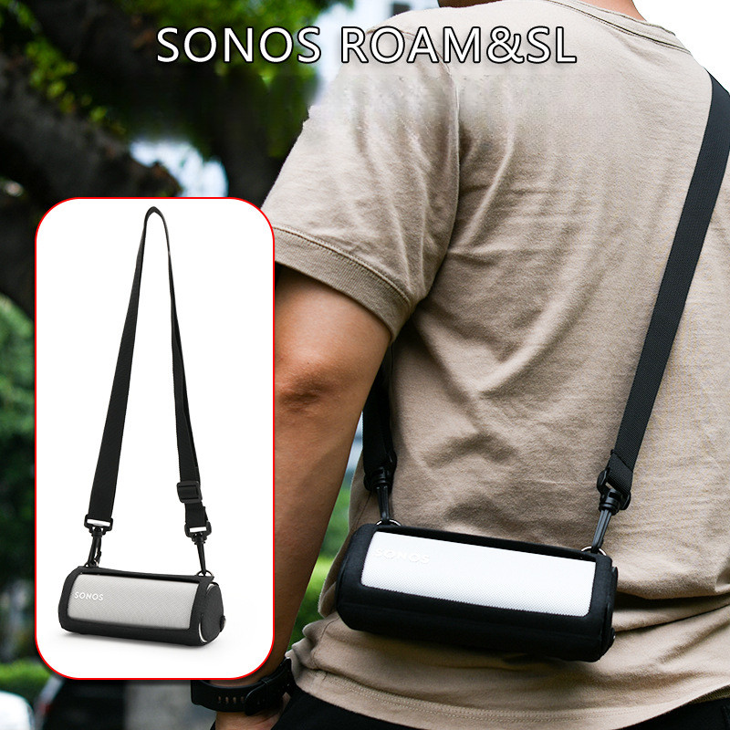 Sonos Roam speaker EVA protective case, Sonos SL speaker portable shoulder bag