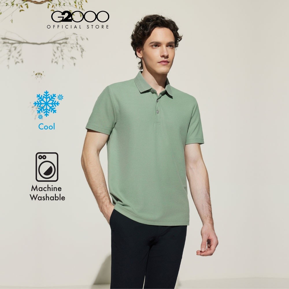 G2000 เสื้อโปโลสำหรับผู้ชาย Smart Fit รุ่น 5114150242 GREEN
