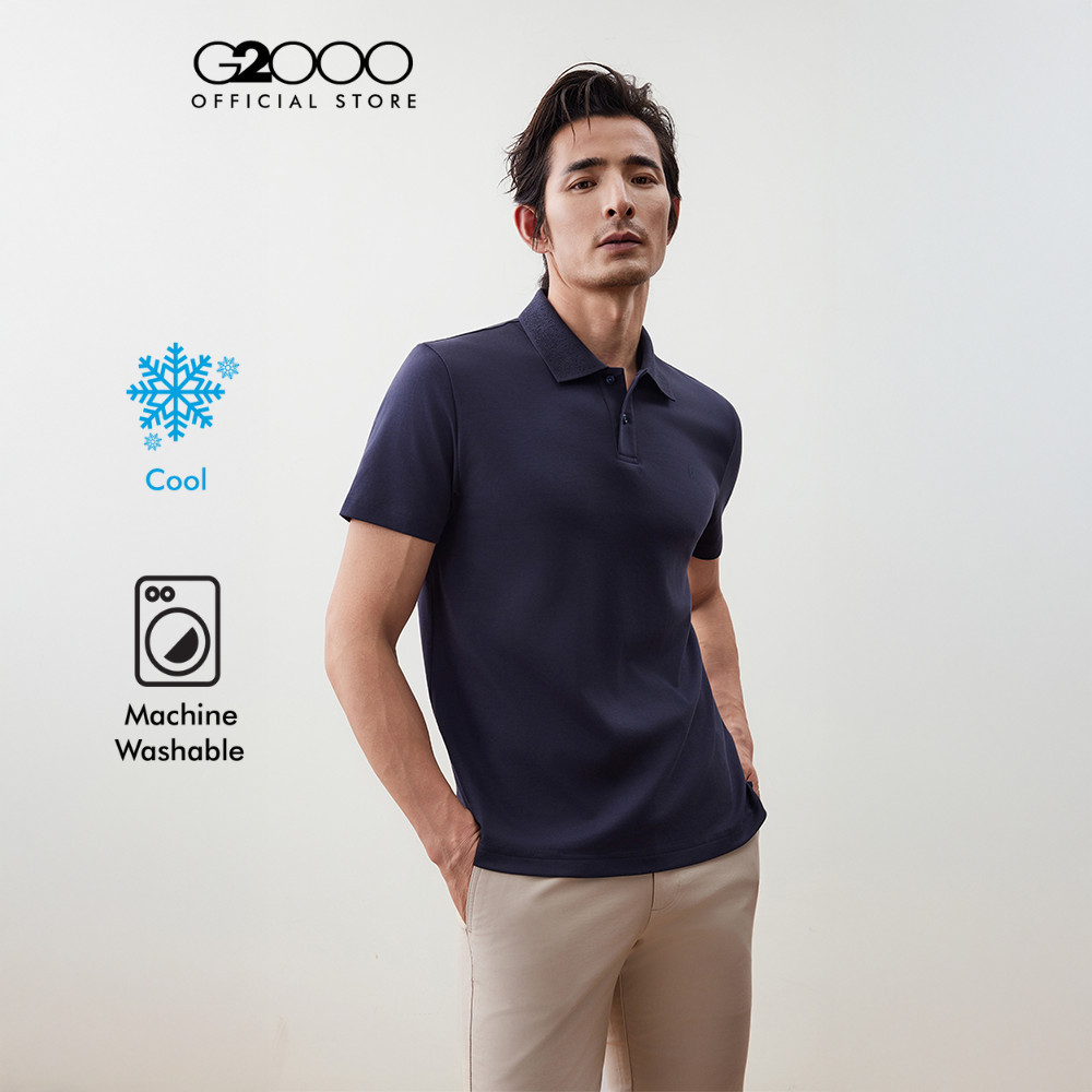 G2000 เสื้อโปโลสำหรับผู้ชาย Smart Fit รุ่น 5614007279 NAVY