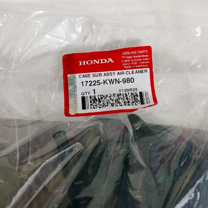 เคส Sub Assy Air Ceaner ใหม่ PCX 150 ใหม่ Vario 150 eSP ใหม่ Vario 125 eSP KWN 17225KWN980