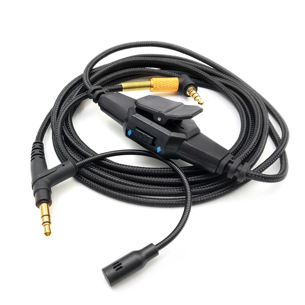 สายเคเบิลชุดหูฟังสําหรับเล่นเกมเกมคอมพิวเตอร์เหมาะสําหรับชุดหูฟัง Boom Microphone V-MODA
