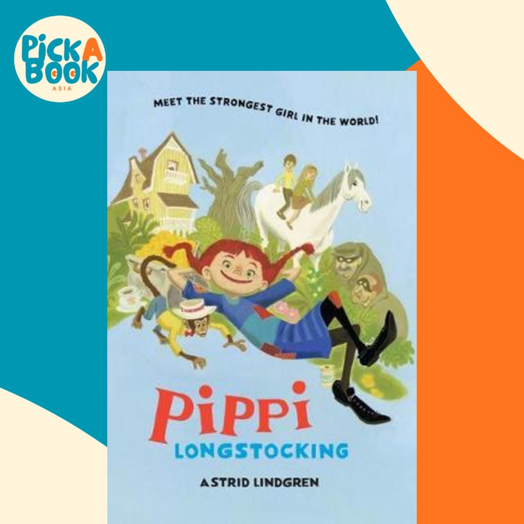 Pippi Longstocking โดย Astrid Lindgren (US edition ปกแข็ง)