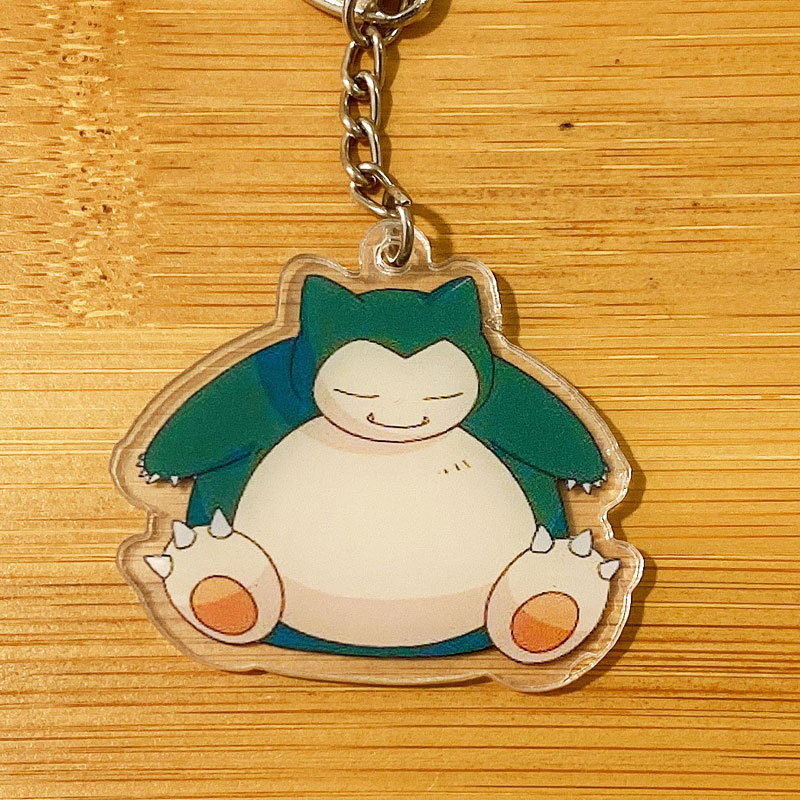 การ์ตูนการ์ตูนอะนิเมะโปเกมอนพวงกุญแจอะคริลิคสองด้าน - รูปที่ 3