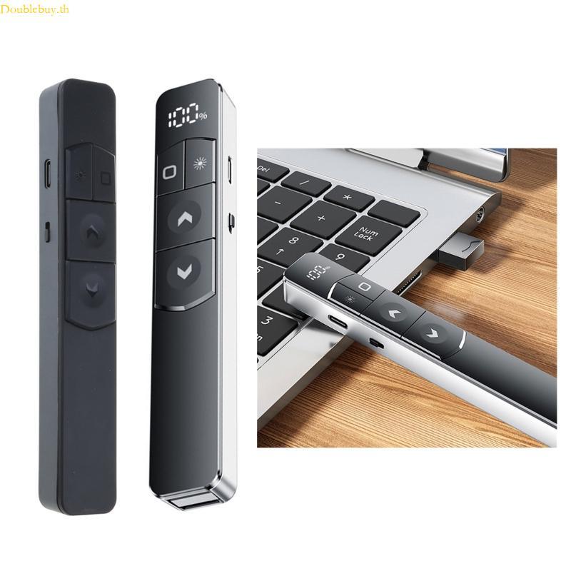 Doublebuy 2 4GHz USB Presentation Clickers Presenter Remote USB Controllers Powerpoint Clickers Poin