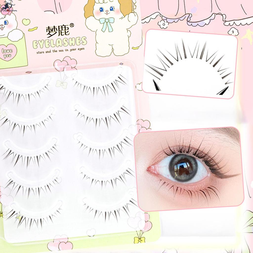 Thin Band DIY Lower Lashes Lower Strip Lashes Extention สบายสําหรับสวมใส่ตลอดทั้งวัน