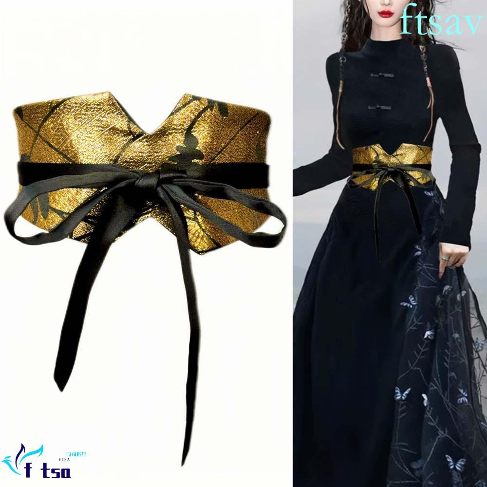 เข็มขัด Hanfu Cummerbunds แบบปรับได้สำหรับผู้หญิง ออกแบบมาในสไตล์ orchid แฟชั่นและสวมใส่ง่าย พร้อมเนื้อผ้านุ่ม เหมาะสำหรับงานปาร์ตี้และโอกาสพิเศษ