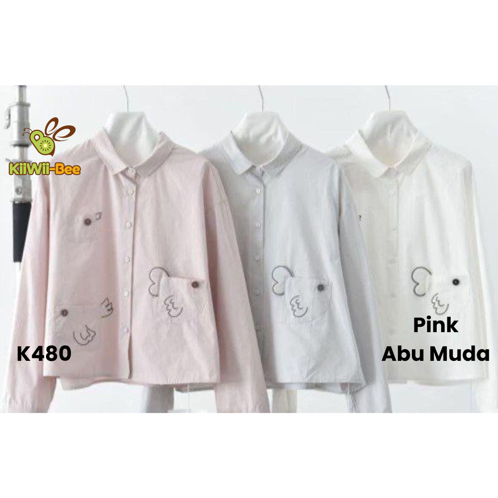 เสื้อ KEMEJA Winglove - KiiWii K480
