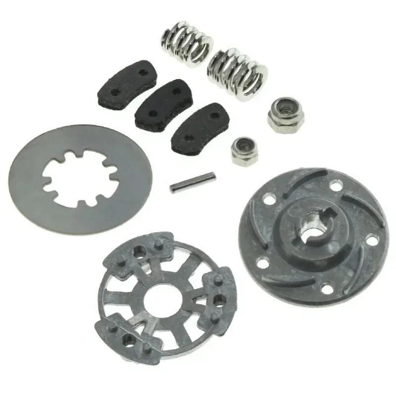รองเท้าแตะโลหะคลัทช์ Rebuild Kit รองเท้าแตะความดันแผ่น & Hub 5552X 5556 สําหรับ TRXS Slash 4X4 Rustl