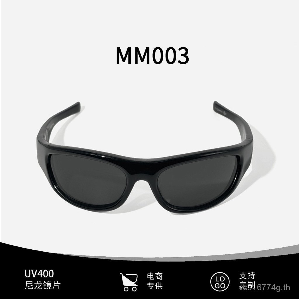 แว่นตากันแดดและแถบคาดศีรษะ Magela สำหรับคนขับจักรยาน UV Protection Y2K Style JZW8