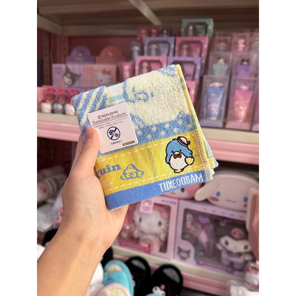 Tuxedosam ผ้าเช็ดหน้าปักลายญี่ปุ่น