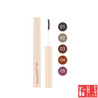 MEILINDA Slim Curling Mascara เมลินดา มาสคาร่า กันน้ำ ติดทน ปัดง่าย แปรงเรียว 5 เฉดสี 3g
