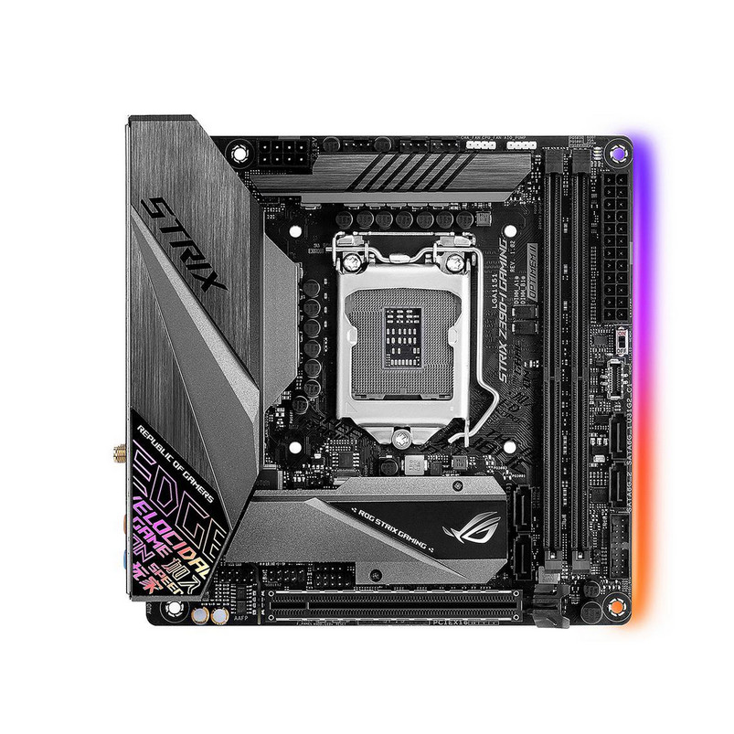 Asus/Asus ROG STRIX Z390-I GAMING คอนโซลเกมเดสก์ท็อปเมนบอร์ด Series 1151 สินค้าคงคลัง
