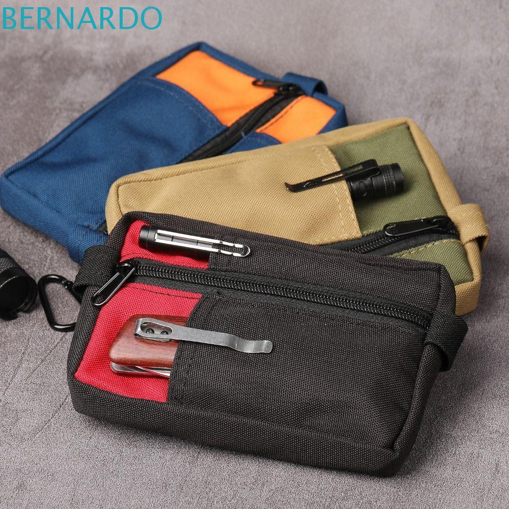 BERNARDO Mini EDC Wallet พร้อม.Zipper Credit Card Holder และ Coin Purse สะดวกพกพา อเนกประสงค์