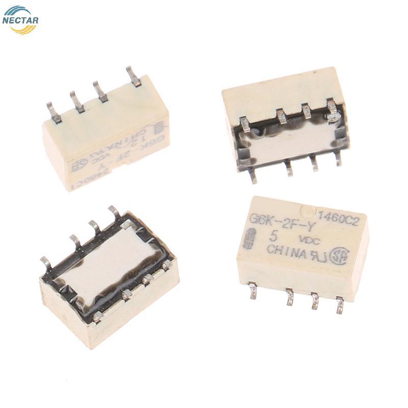 TAR อเนกประสงค์รีเลย์สัญญาณรีเลย์ SMD G6K-2FY สัญญาณรีเลย์ 8PIN สําหรับสัญญาณรีเลย์ DC 3V 5V 12V 24V