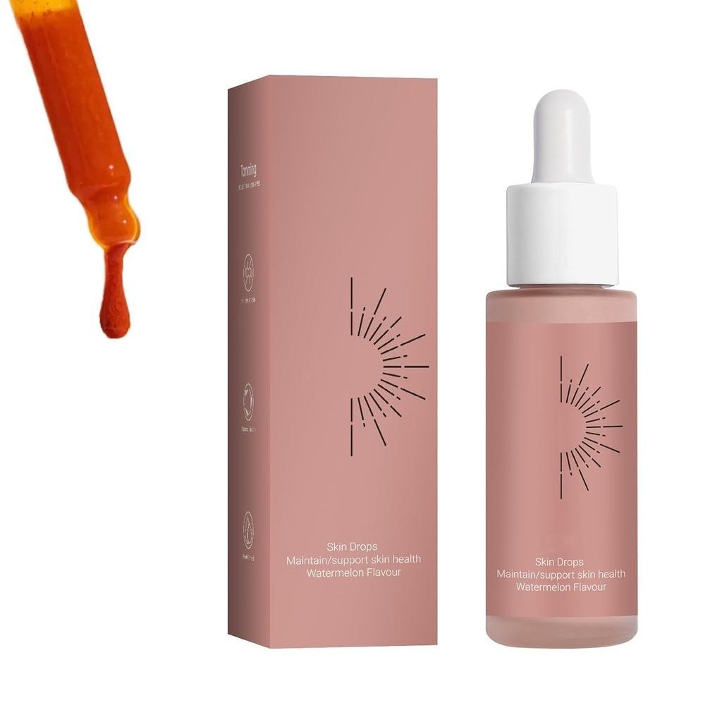 Cartiva Tanning Drops, Cartiva Tanning Drops You Drink, Drinkable Sunless Tanning Drop (1 แพ็ค)