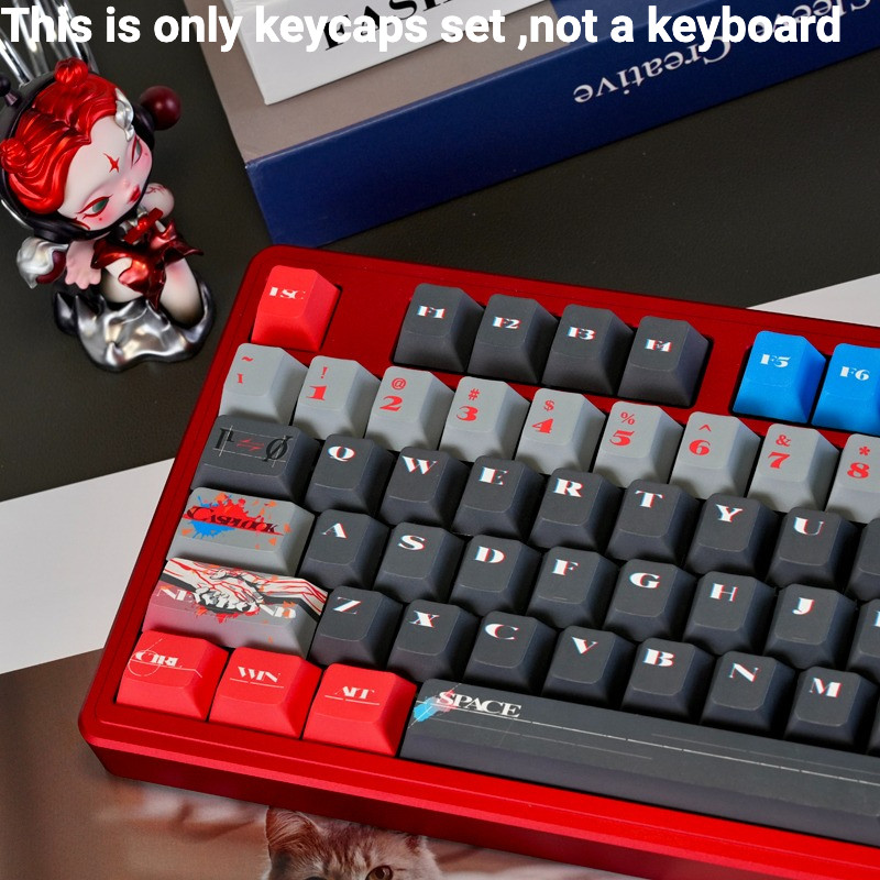 PBT Keycap Cherry Metaphor Fantasy Themed Keycap ชุดส่วนบุคคล Keycap PBT Keycap Dye Sublimation