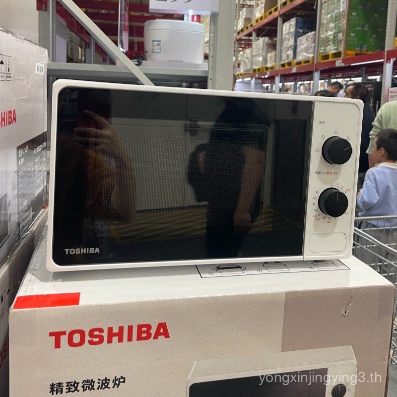 Toshiba/Toshiba ER-XS2201CNW Panda Turntable เตาอบไมโครเวฟในครัวเรือนขนาดเล็ก 20L Sam