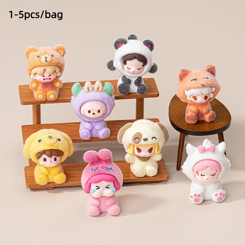 [18#][1-5pcs/bag]ตุ๊กตาสัตว์น่ารัก DIY สำหรับโต๊ะทำงานและตกแต่งบ้าน
