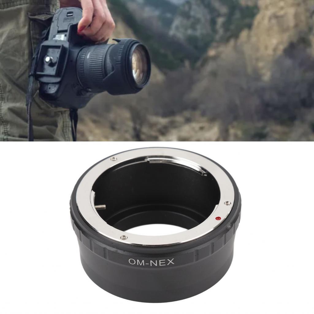 Ropa888 OM อะแดปเตอร์เลนส์สําหรับ NEX Mount อลูมิเนียมคู่มือโฟกัสกล้องแหวน A9 A7II A7S A7RII A7R A7 