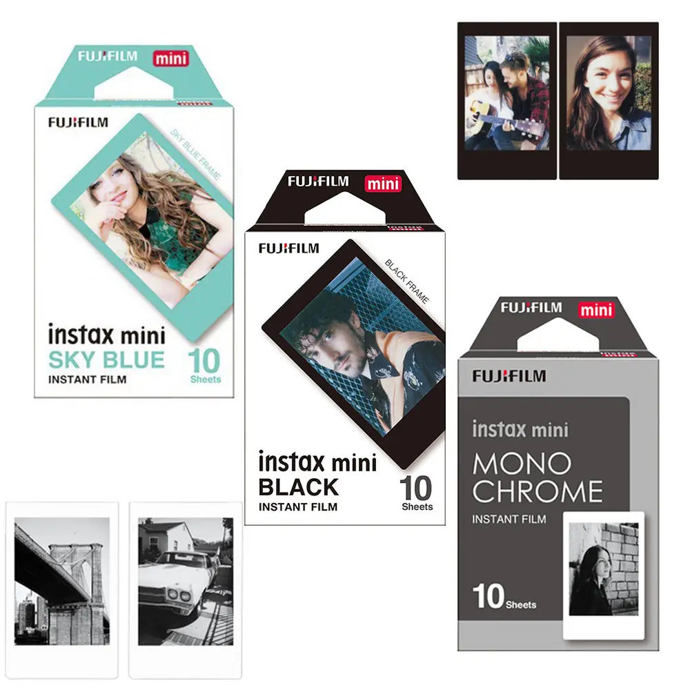 Fujifilm Instax Mini 12 ฟิล์มสําหรับ Fujifilm Instax Mini Liplay 11 9 8 40 90 25 99 กล้อง Link 2/3 เ