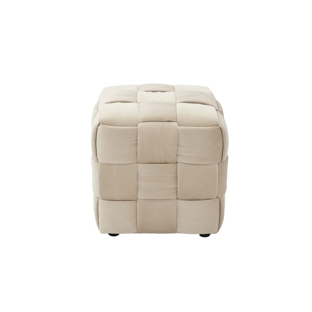 Looms สตูล รุ่น DAEMON สีครีม (50x50x50 ซม.)  แบรนด์ LOOMS 🚀🚀🚀